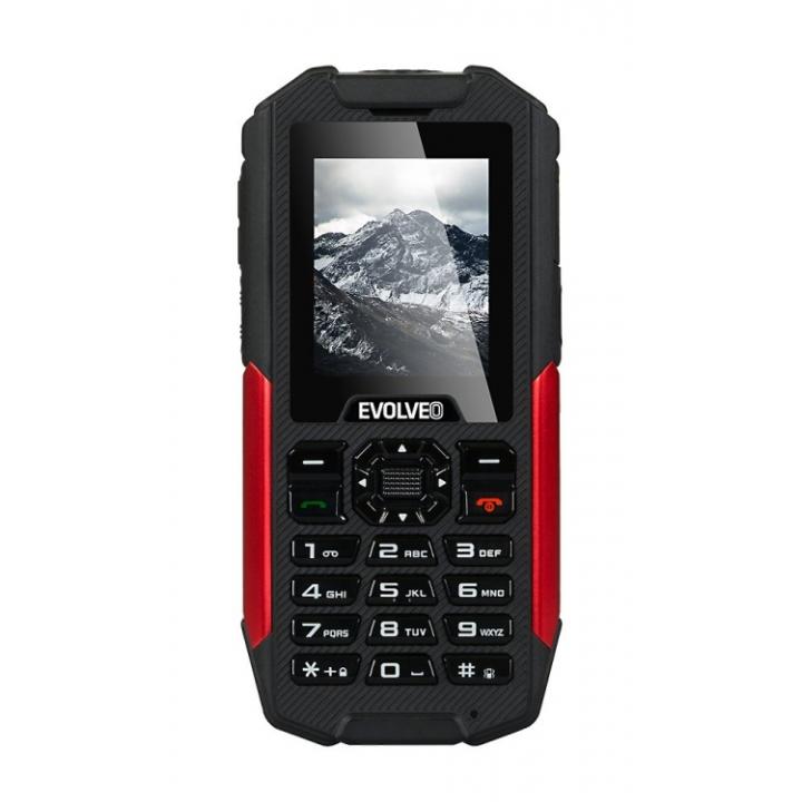 EVOLVEO StrongPhone X3, vodotěsný odolný Dual SIM telefon, fce. powerbank, svítilna