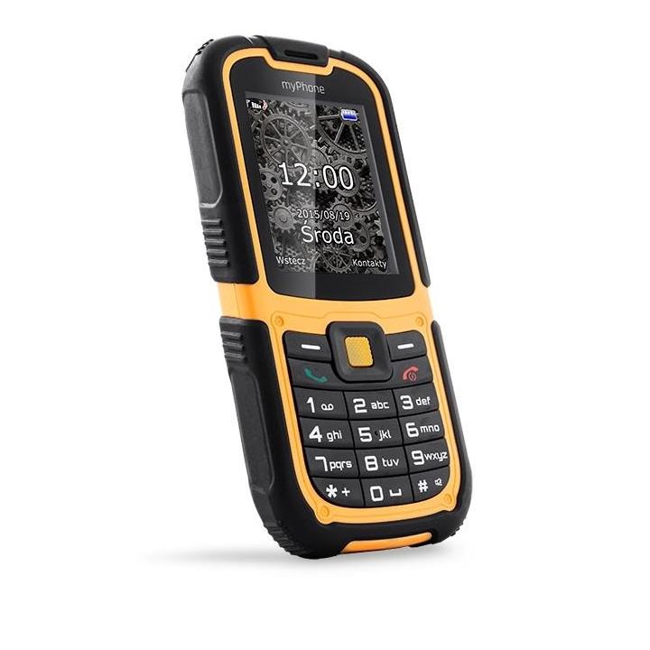 myPhone HAMMER 2 oranžovo-černý mobilní telefon DUAL SIM