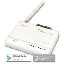 EVOLVEO Sonix - bezdrátový GSM alarm (4ks dálk. ovlád.,PIR čidlo pohybu,čidlo na dveře/okno,externí repro,Android/iPhone)