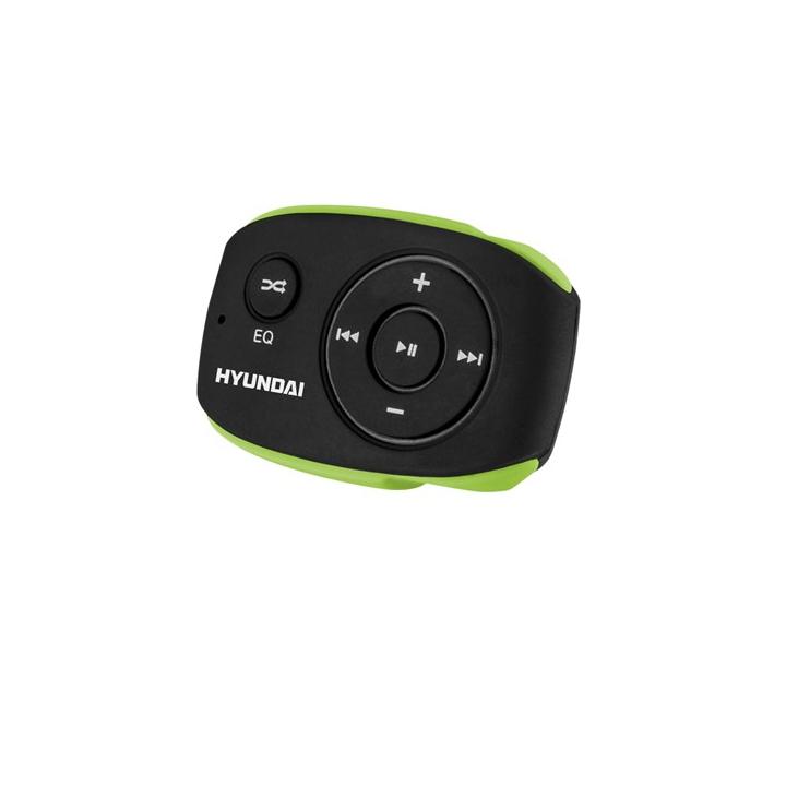 Přehrávač MP3 Hyundai MP 312, 4GB, černo/zelená barva