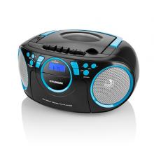 Radiomagnetofon Hyundai TRC 788 AU3BBL s CD/MP3/USB, černá/modrá