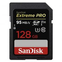 SanDisk Extreme Pro SDXC 128 GB 95 MB/s class 10 UHS-I U3 V30