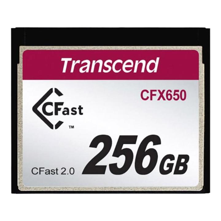 Transcend 256GB CFast 2.0 CFX650 paměťová karta