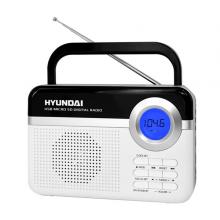 Hyundai PR 471 PLL SU WS radiopřijímač, digitální FM tuner, USB a mikro SD vstup, bílý
