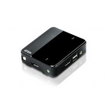 Aten CS782DP KVM switch CS782DP, 2-Port USB DisplayPort KVM Switch4K UHD Supported , audio