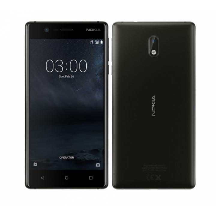 Nokia 3 Dual SIM mobil černý