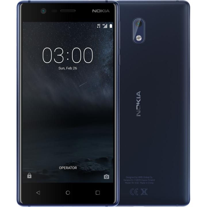 Nokia 3 Dual SIM mobil modrý