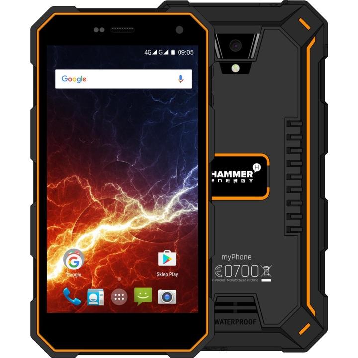 myPhone HAMMER ENERGY oranžový mobilní telefon odolný