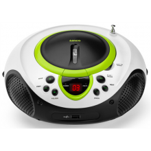 Lenco SDC-38 FM rádio s CD a USB zelené