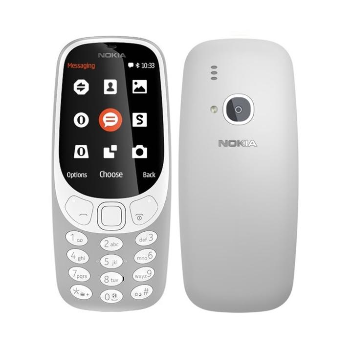 Nokia 3310  Single SIM - šedý Mobilní Telefon
