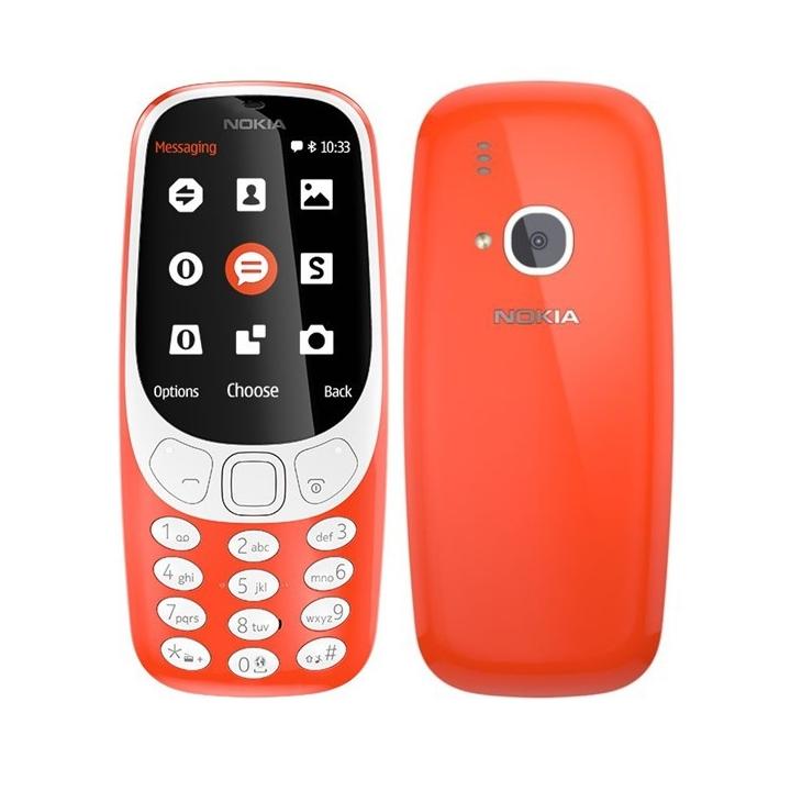 Nokia 3310 Dual SIM - červený Mobilní telefon