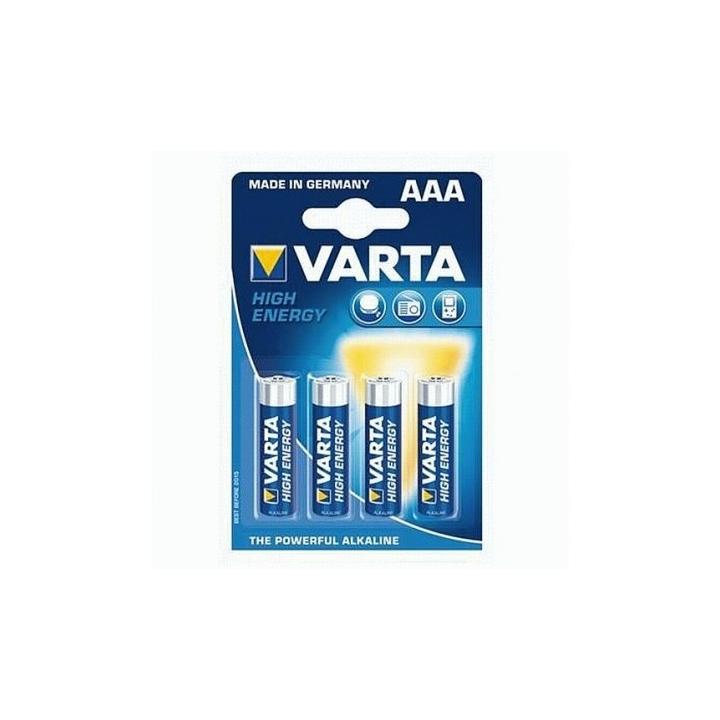 Varta baterie alkalické AAA 4ks/blistr