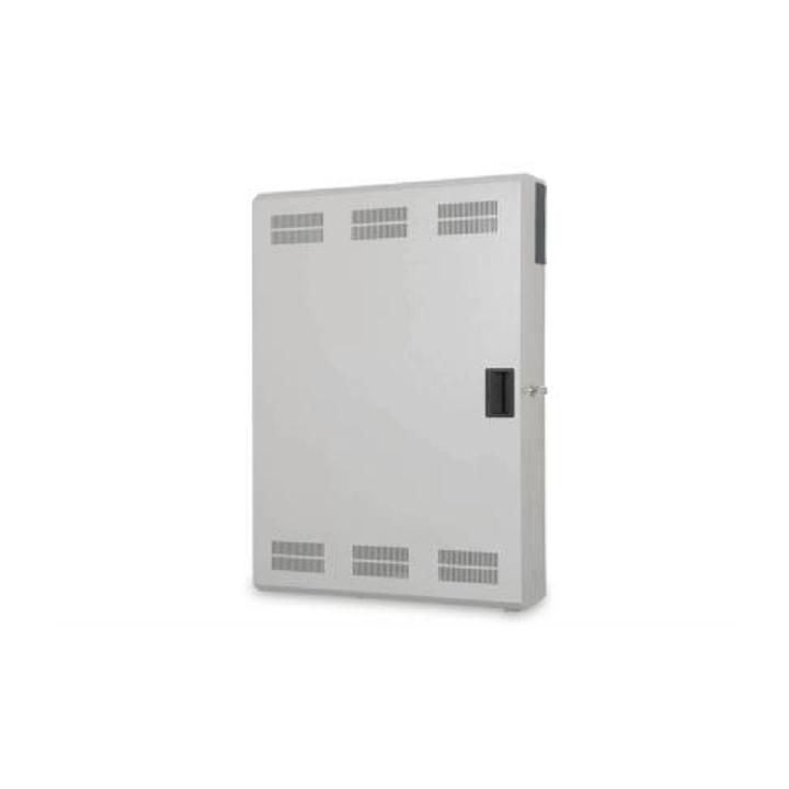 Digitus Wall mounting cabinet, Slim 900x600x200 mm, 3U horizontal and vertical mountings, grey (RAL 7035)