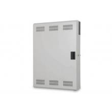 Digitus Wall mounting cabinet, Slim 900x600x200 mm, 3U horizontal and vertical mountings, grey (RAL 7035)