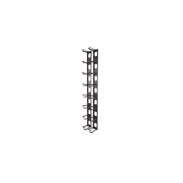 Vertical Cable Organizer, 8 Cable Rings, Zero U (AR8442)