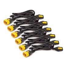 APC Power Cord Kit, ( 6ea) ,Locking,  10A, 100-230V, C13 to C14, 1,8m