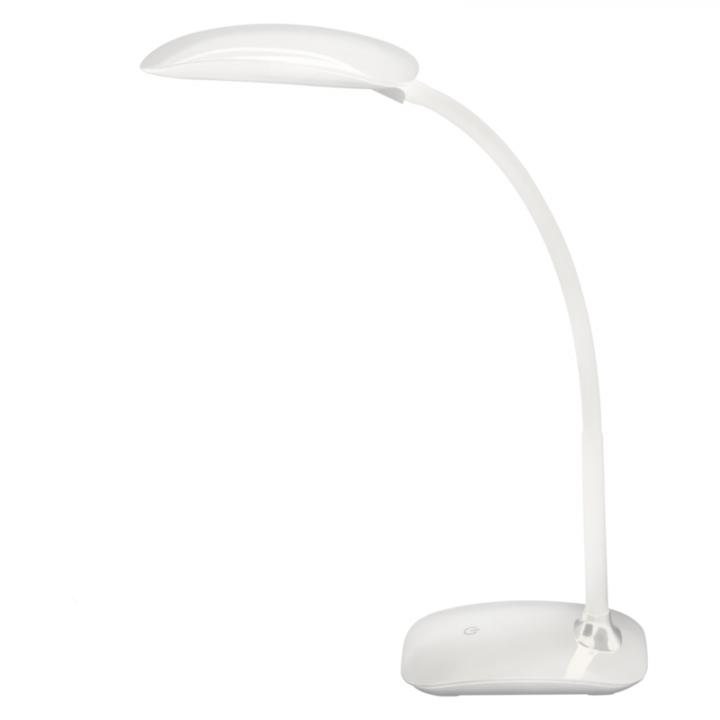 LED stolní lampa MA66-D s USB, bílá