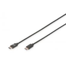 Kabel USB C-C 1m Digitus 3A
