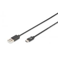 Kabel USB C-C 1,8m Digitus 3A