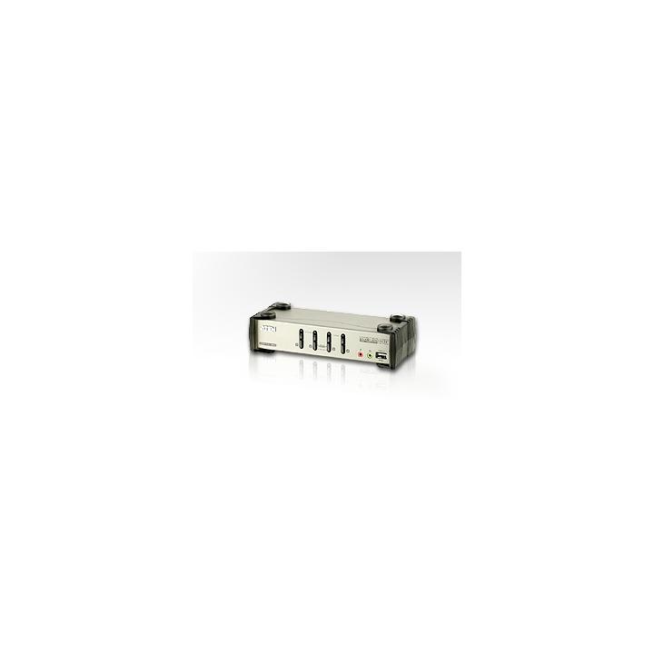ATEN KVM switch CS-84U,USB Hub,  4PC