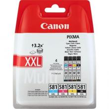 Inkoustová náplň Canon CLI-581XXL C/M/Y/BK MULTI BL originální