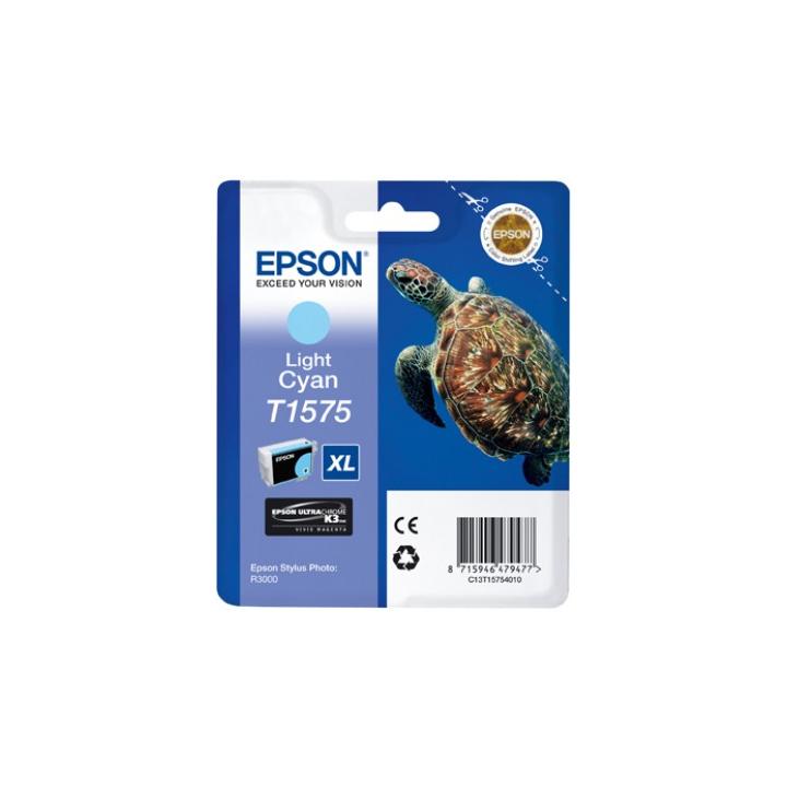 EPSON cartridge T1575 vivid light cyan (želva)