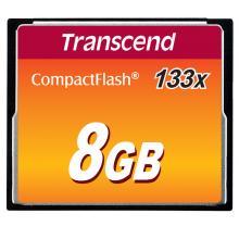 Transcend 8GB CF (133X) paměťová karta