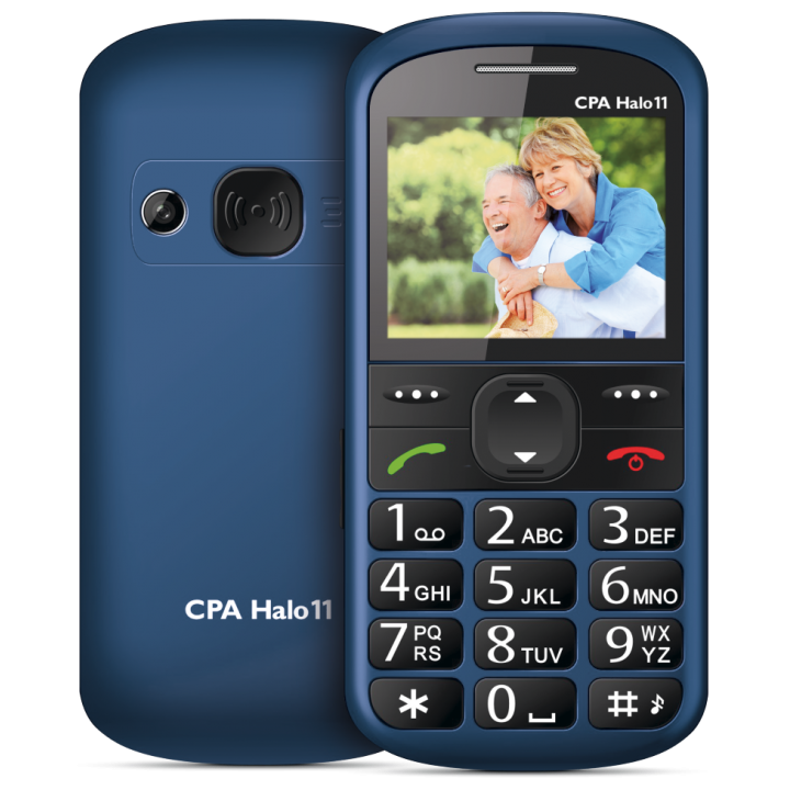 Telefon CPA Halo 11 modrý