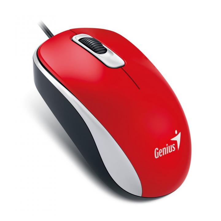 Genius DX-110 červená počítačová myš