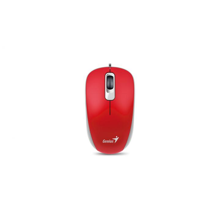 Genius DX-110 červená počítačová myš