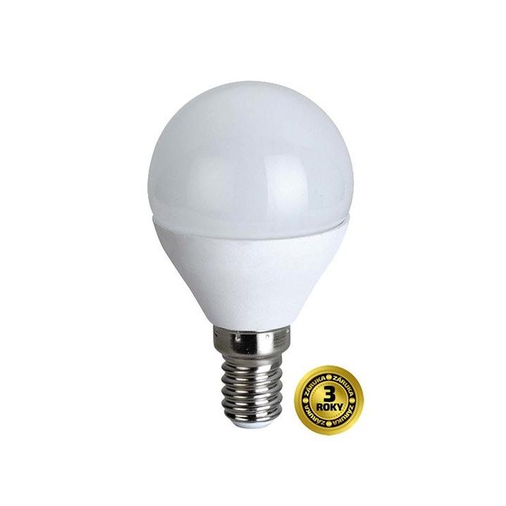 Solight LED žárovka miniglobe, G45 4W, E14, 3000K