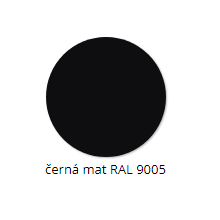 PX Sprej RAL 9005 černá MAT 400ml