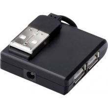 Digitus DA-70217 4 porty USB 2.0 hub černá