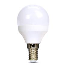 Solight LED žárovka miniglobe, G45 6W, E14, 4000K, 420lm