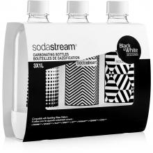SodaStream Lahev JETTriPack 1l Black&White
