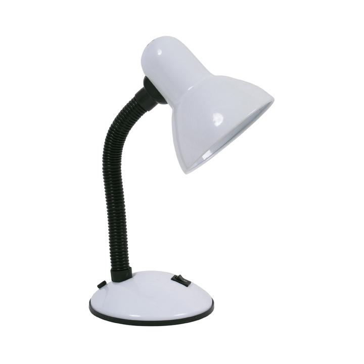 Ecolite L 077 Bond bílá lampa stolní, max 60W/E27
