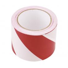 Páska výstražná červeno/bílá 80mmx90m  24B150