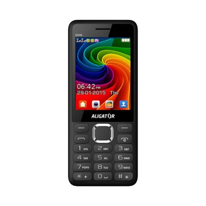 Aligator D 940 mobilní telefon dualsim černý