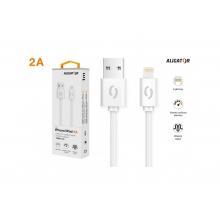 Kabel USB iPhone Lightning 1m bílý Aligator