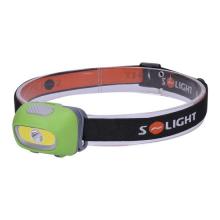 Svítilna čelovka Solight WH24 zelená