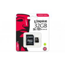 Kingston 32GB SDHC paměťová karta + adaptér
