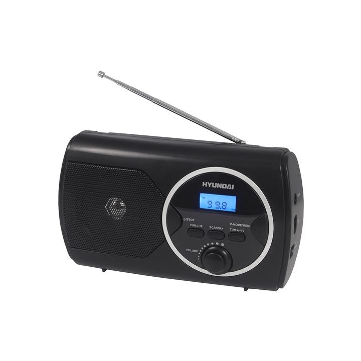Hyundai PR570PLLUB, FM rádio černé
