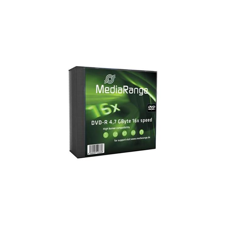 MEDIARANGE DVD-R 4,7GB 16x slimcase 5pck/bal