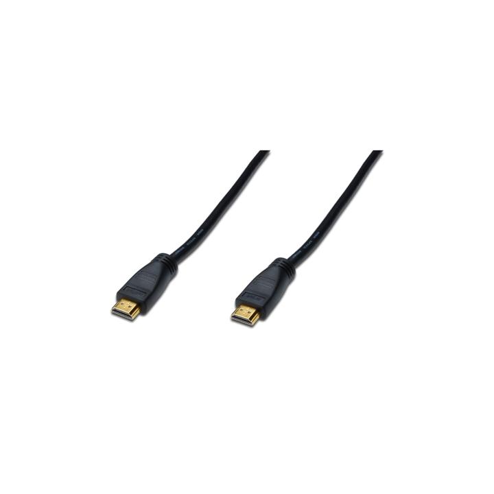Digitus vysokorychlostní HDMI propojovací kabel s Aktivním zesílením, délka 30m