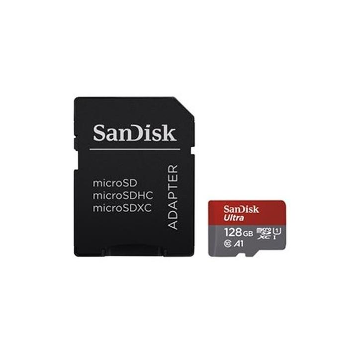 Paměťová karta SanDisk microSDXC 128GB UHS-I U1 SDSQUAR-128G-GN6MA + adaptér