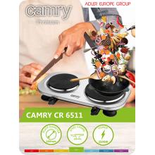 Camry CR 6511 vařič nerezový dvouplotnový