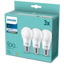 žárovka LED E27 13W/100W 2700k Philips 3ks