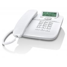 SIEMENS Gigaset DA610 - standardní telefon s displejem, barva bílá