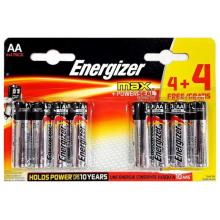 Baterie Energizer MAX AA/R06, Blistr (4+4)