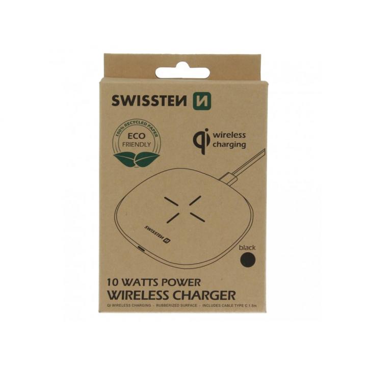 Swissten Wireless nabíječka 10W černá